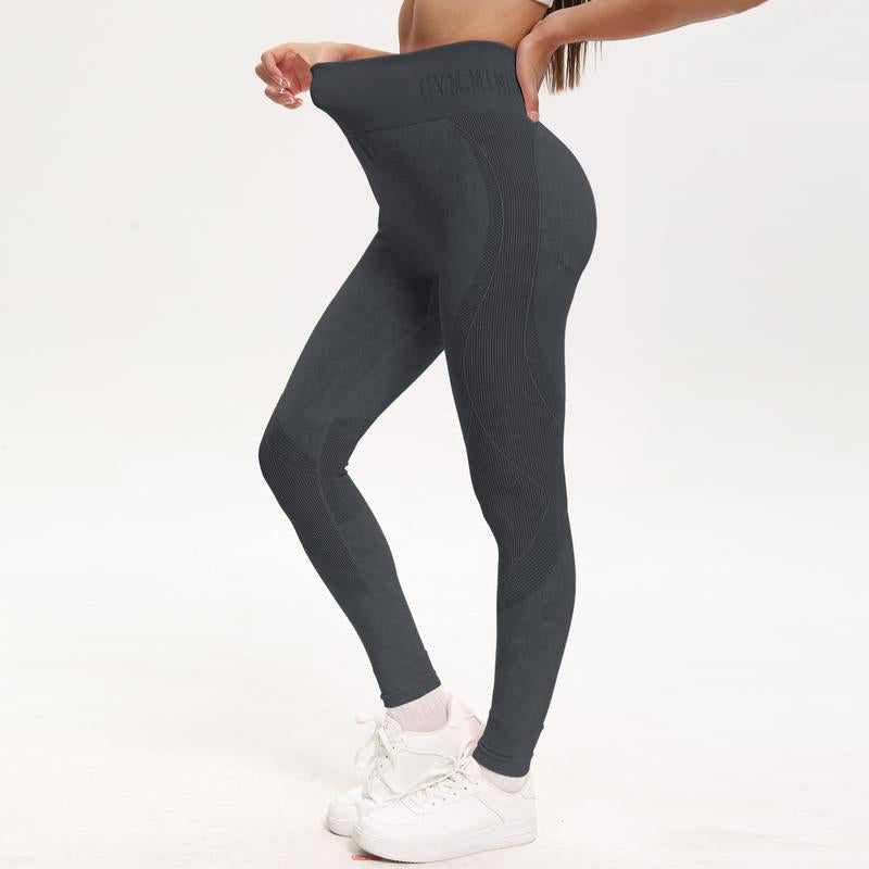 High Waist Knitted Butt-Lifting Yoga Pants