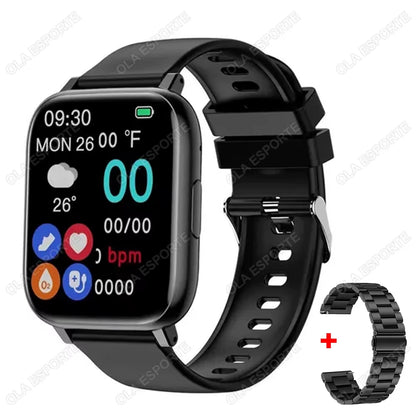 Smart Watch 2025 Bluetooth Call Sleep Heart Rate Health Monitoring GPS Watches for Men Women Sport Fitness Waterproof Smartwatch