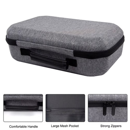 Hard Carry Case with Lens Cover Waterproof Travel Home Storage Bag Mesh Pocket for  Quest 3 VR Headset Game Controller