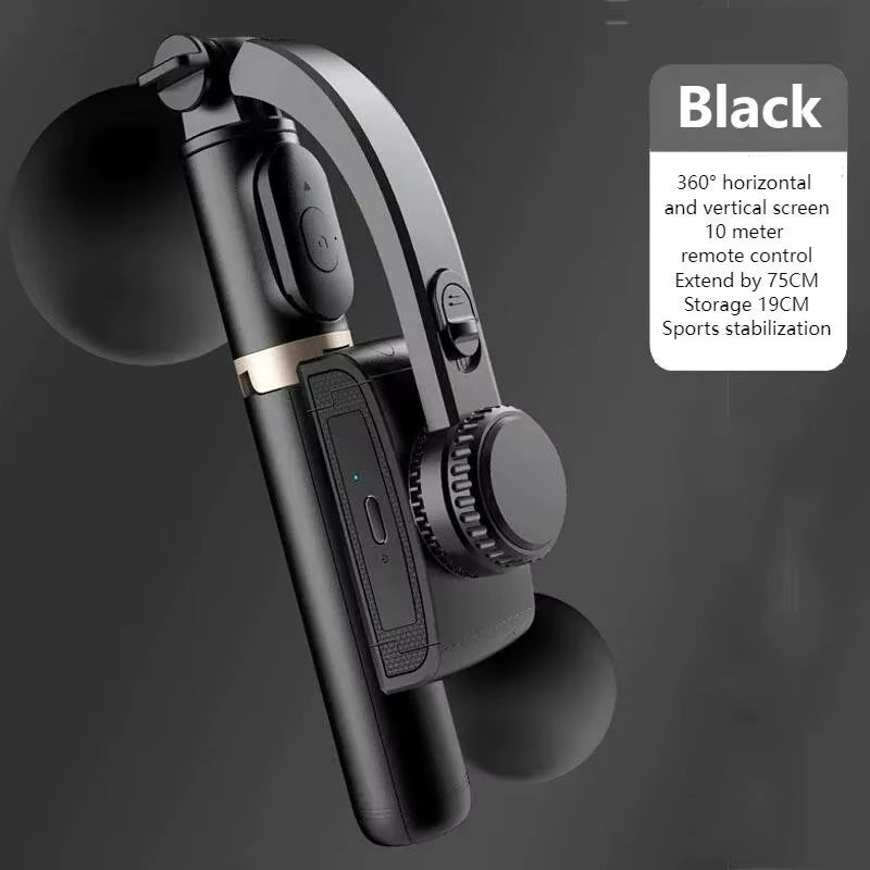 Handheld Gimbal Stabilisateur Estabilizador Selfie Stick Smartphone Action Kameralar Bluetooth Tripod for Live Broadcast