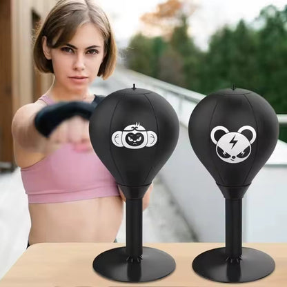Punching Bag Desktop Punching Bag Stress Buster with Suction Cup Desk Table Boxing Punching Bag with Strong Suction Cups