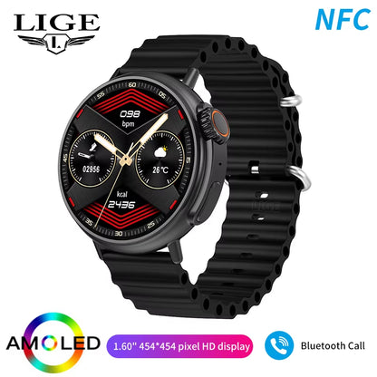 GPS Track New Smart Watch Men Ultra Series Sport Bracelet Bluetooth Call IP68 NFC Waterproof Clock Women Smartwatch for Men