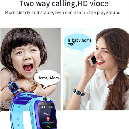 Q12 Kids Smart Watch IP67 Waterproof SOS Camera Phone 2G SIM Card Voice Call LBS Location Child Clock Smartwatches Gift