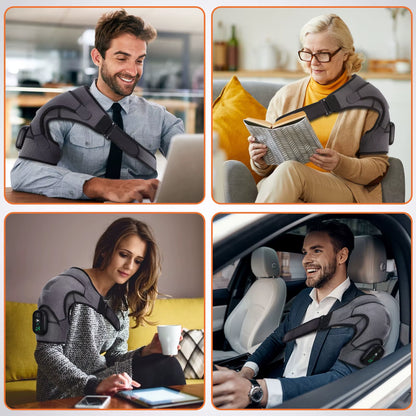 ThermaRelief™ – Electric Heated Shoulder & Knee Massager