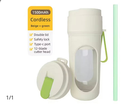 Portable Rechargeable Smoothie Blender – 2025 Model