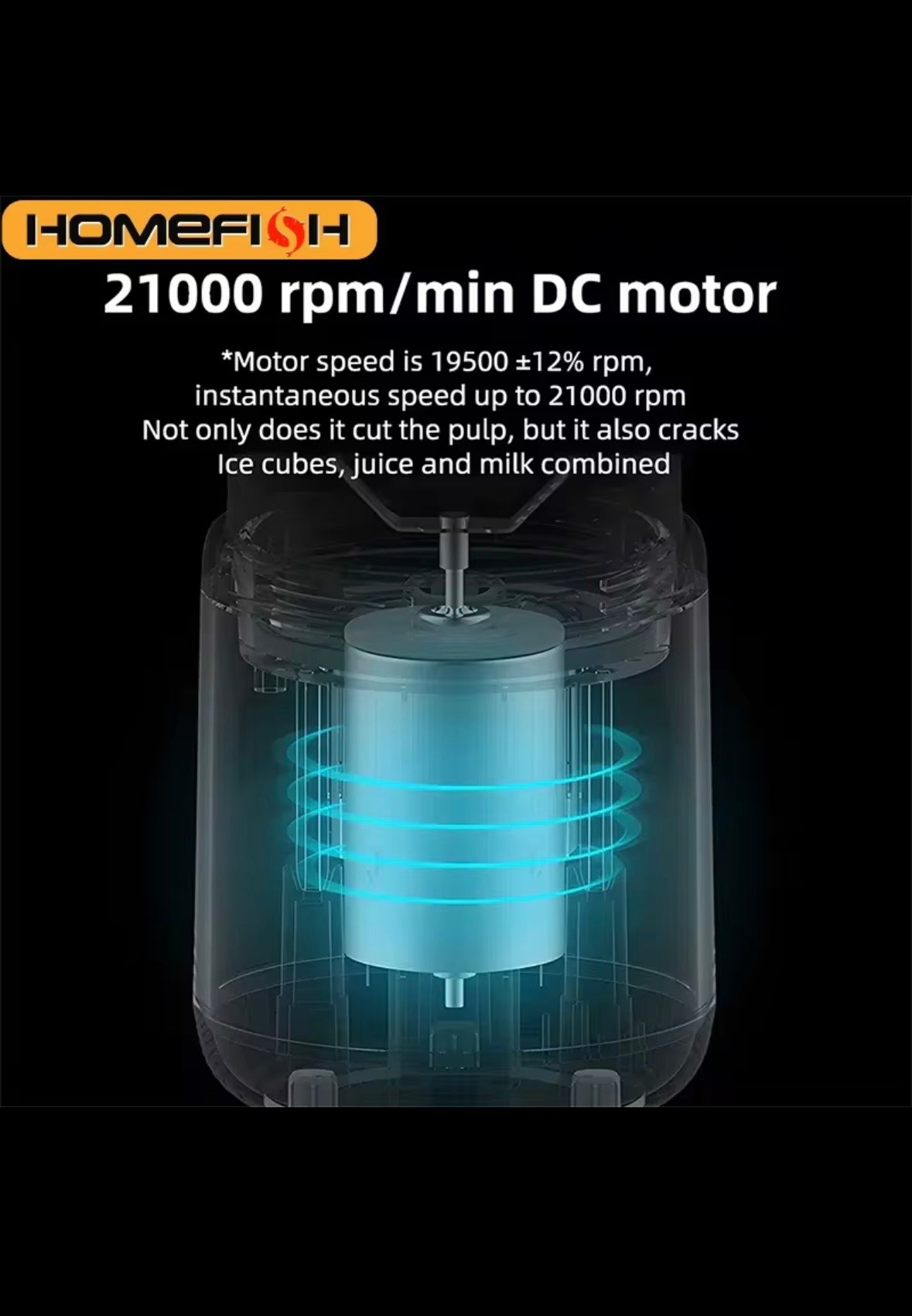 Portable Rechargeable Smoothie Blender – 2025 Model