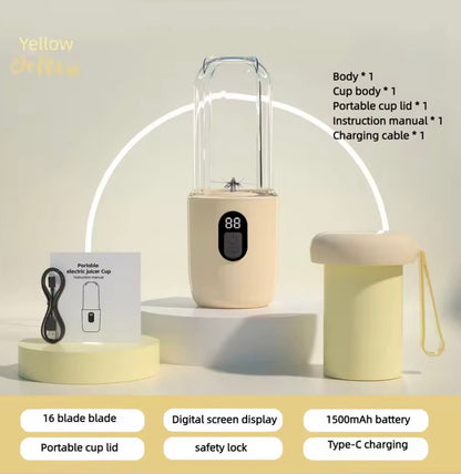 Portable Rechargeable Smoothie Blender – 2025 Model