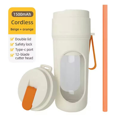 Portable Rechargeable Smoothie Blender – 2025 Model