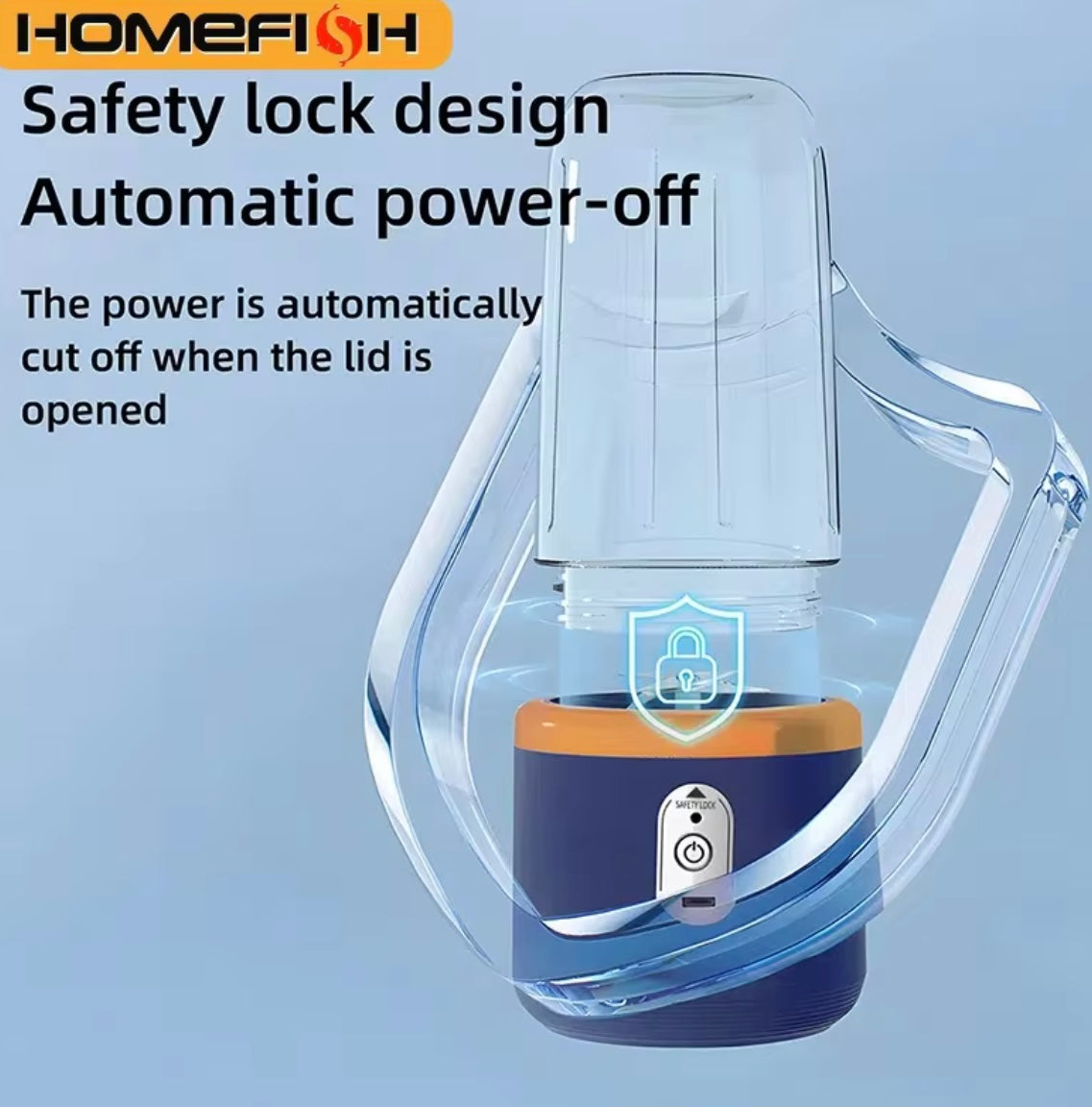 Portable Rechargeable Smoothie Blender – 2025 Model