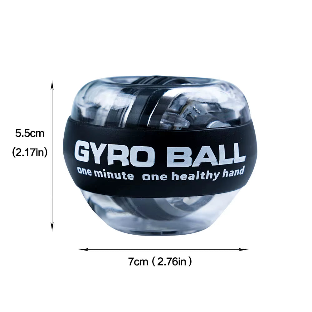 GyroForce™ LED Power Wrist Ball – Light Up Your Strength, Anywhere, Anytime